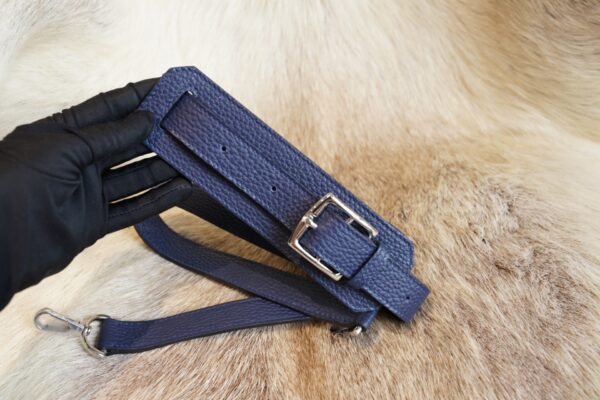 DDMode Hermes CK73 Blue Saphir Jypsiere 29CM Clemence Leather Silver Hardware