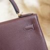 DDMode Hermes Kelly 25CM CK55 Rouge H Togo Leather Gold Hardware