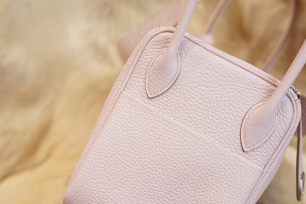DDMode Factory Hermes 09 Mauve Pale Clemence Lindy 26CM Silver Hardware