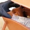 DDMode Hermes Kelly Retourne 32CM 34 Fauve Barenia Leather Gold Hardware