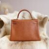DDMode Hermes Kelly Retourne 32CM 34 Fauve Barenia Leather Gold Hardware