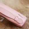 DDMode Whatsapp 3Q Rose Sakura Kelly Pochette 22CM Swift Leather Silver Hardware