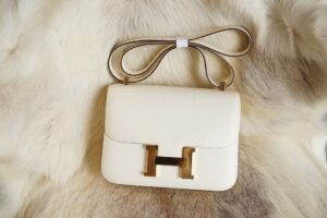 DDMode Wechat Hermes Constance 24CM I2 Nata Epsom Leather Gold Hardware