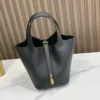 DDMode Factory Picotin Togo Black Gold Hardware 18cm Full Handmade