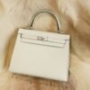 DDMode Whatsapp Hermes Kelly 25CM 0S Vert Fizz Epsom Leather Silver Hardware