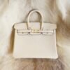 DDMode Factory Hermes Birkin 25CM 8L Beton Evercolor Leather Gold Hardware