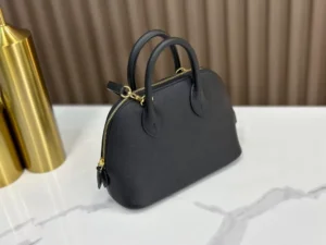 DDMode Hermès Min Bolide CK89 Black Gold Hardware 19cm Full Handmade Ghw