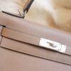 DDMode Factory D0 Beige De Weimer Kelly Retourne 28CM Togo Leather Silver Hardware