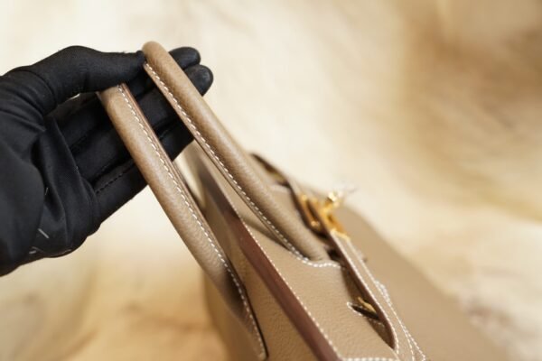 DDMode Whatsapp Hermes 8L Beton Birkin 25CM Togo Leather Gold Hardware