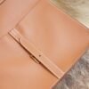 DDMode Factory Hermes Halzan 25CM CK37 Gold Evercolor Leather Gold Hardware