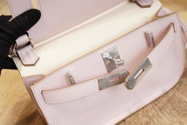 DDMode Factory Hermes 09 Mauve Pale Jypsiere Mini 23CM Evercolor Silver Hardware