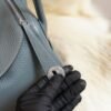 DDMode Factory Hermes Y7 Blue Orage Clemence Leather Lindy 26CM Silver Hardware