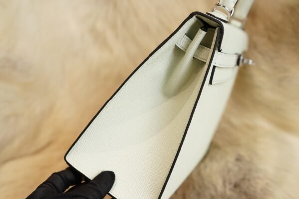 DDMode Whatsapp Hermes Kelly 25CM 0S Vert Fizz Epsom Leather Silver Hardware