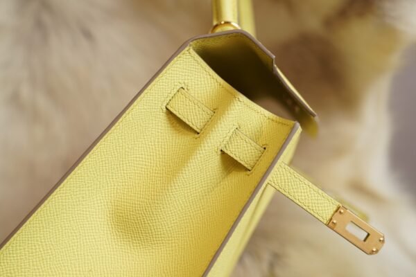 DDMode Wechat Hermes 9R Lime Epsom Leather Kelly 25CM Gold Hardware