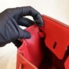 Full Handmade Hermes Q5 Rouge Casaque Birkin 25CM Togo Leather Gold Hardware