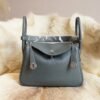 DDMode Factory Hermes Y7 Blue Orage Clemence Leather Lindy 26CM Silver Hardware