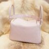 DDMode Factory Hermes 09 Mauve Pale Clemence Lindy 26CM Silver Hardware
