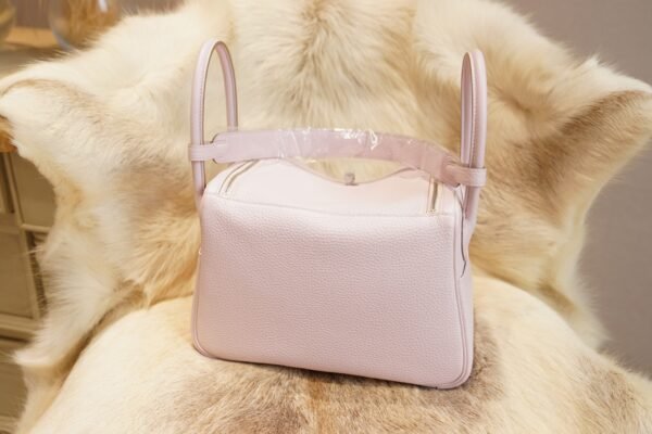 DDMode Factory Hermes 09 Mauve Pale Clemence Lindy 26CM Silver Hardware