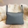 DDMode Factory Hermes Y7 Blue Orage Clemence Leather Lindy 26CM Silver Hardware