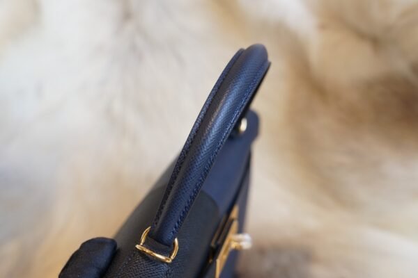 DDMode Whatsapp Hermes 89 Nior / 2Z Blue Nuit Epsom Kelly 28CM Gold Hardware