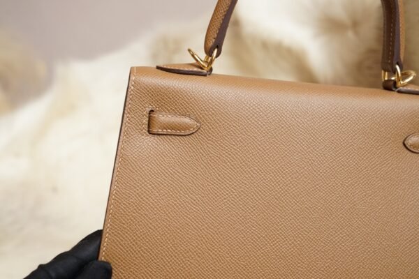 DDMode Hermes Kelly Sellier 25CM 3G Alezan Epsom Leather Gold Hardware
