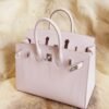 DDMode Whatsapp Hermes Birkin 25CM 09 Mauve Pale Epsom Leather Silver Hardware