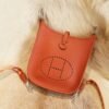 DDMode Factory Hermes Evelyne Mini 17CM 6C Cuivre Clemence Silver Hardware