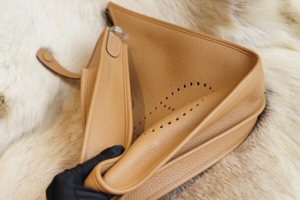 DDMode Factory Hermes Evelyne 29CM 0M Chai TC Leather Silver Hardware