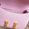 DDMode Whatsapp Hermes X9 Mauve Sylvestre Epsom Constance 24CM Gold Hardware