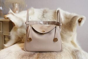 DDMode Whatsapp Hermes Lindy 26CM S2 Gris Trench Clemence Gold Hardware