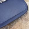 DDMode Hermes CK73 Blue Saphir Jypsiere 29CM Clemence Leather Silver Hardware