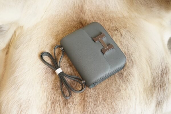 DDMode Factory Hermes Constance 19CM CK63 Vert Amande Epsom Silver Hardware