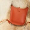 DDMode Factory Hermes Evelyne Mini 17CM 6C Cuivre Clemence Silver Hardware