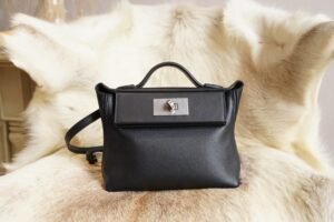 DDMode Hermes Kelly 2424 Mini CK89 Nior Evercolor Leather Silver Hardware