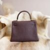 DDMode Hermes Kelly 25CM CK55 Rouge H Togo Leather Gold Hardware