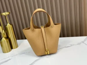 DDMode Factory Picotin Togo Sesame yellow Gold Hardware 18cm Full Handmade