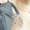 DDMode Factory Hermes Y7 Blue Orage Clemence Leather Lindy 26CM Silver Hardware