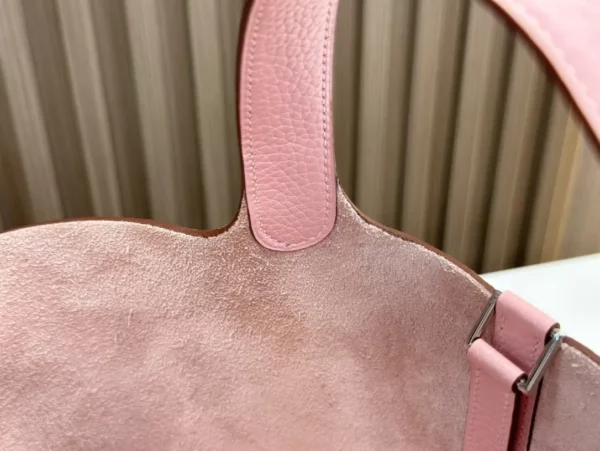 DDMode Factory Picotin Togo New Pink Silver Hardware 18cm Full Handmade