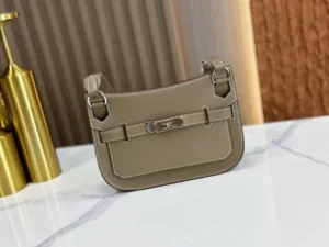 DDMode Factory Jypsiere Swift Etoupe Grey Silver Hardware 23cm Full Handmade