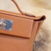 DDMode Hermes CK37 Gold Evercolor Leather Mini Kelly 2424 Silver Hardware