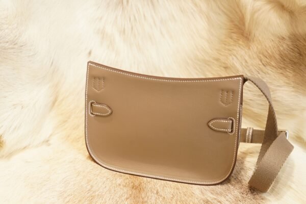DDMode Wechat Hermes Jypsiere Mini CK18 Etoupe Swift Leather Silver Hardware