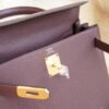 DDMode Hermes Kelly 25CM CK55 Rouge H Togo Leather Gold Hardware