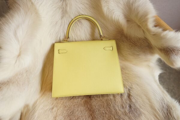 DDMode Wechat Hermes 9R Lime Epsom Leather Kelly 25CM Gold Hardware