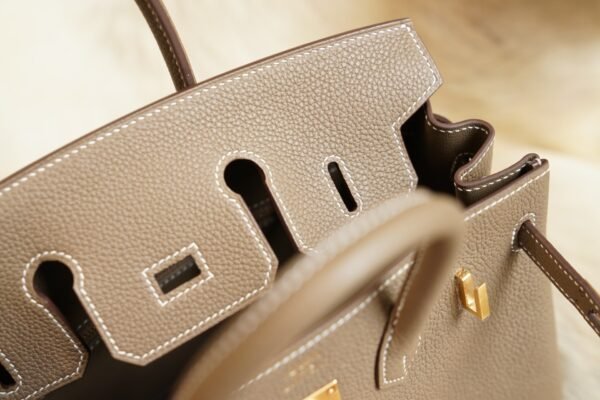 DDMode Whatsapp Hermes 8L Beton Birkin 25CM Togo Leather Gold Hardware