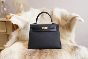 DDMode Hermes CK89 Nior Kelly Sellier 25CM Madame Leather Gold Hardware