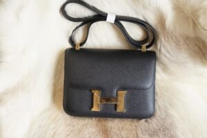 DDMode Hermes CK89 Nior Epsom Leather Constance 24CM Gold Hardware
