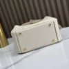DDMode Factory Mini Lindy Togo Creamy White Gold Hardware 19cm Full Handmade