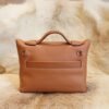 DDMode Hermes CK37 Gold Evercolor Leather Mini Kelly 2424 Silver Hardware