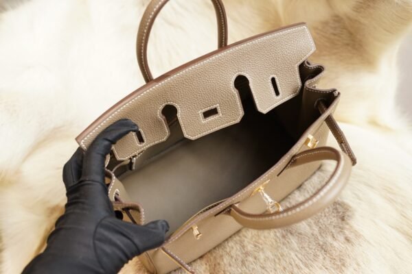 DDMode Whatsapp Hermes 8L Beton Birkin 25CM Togo Leather Gold Hardware