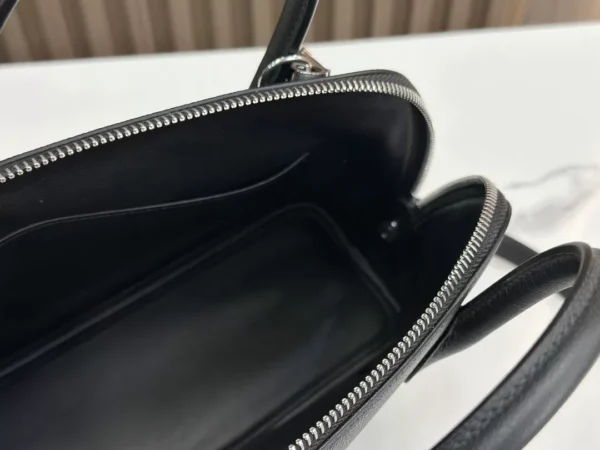 Bolide Evercolor Ck89 Black Silver Hardware 25cm Full Handmade Phw
